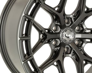 Lexus GX 550 Custom Wheels - HFX-1 by Vossen - Matte Gunmetal